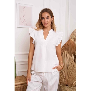 SCARPY CREATION KILIA TOPS<br>Blanc