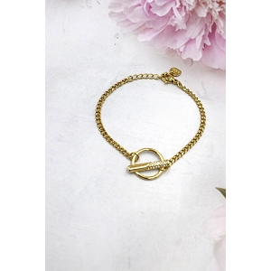 BAILEY BUTTON II BRACELET ANNEAU JONC:Or