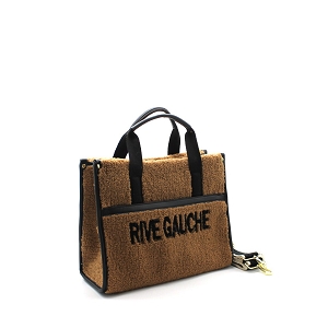 RIVE GAUCHE RIVE GAUCHE ELYSEE SAC MAIN EFFET MOUTON<br>Naturel
