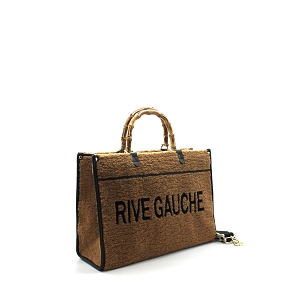 574 RIVE GAUCHE HUGO SAC MAIN EFFET MOUTON:Naturel