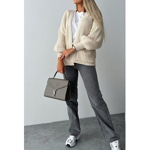 480 GILET JULIA:Beige