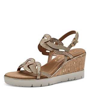 TAMARIS 28355-42-SANDALES<br>Or