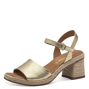 24231-42-TROTTEURS 28358-42-SANDALES:Or