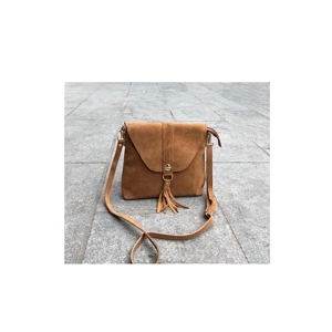 22105-28-BALLERINE SACCO SAC BANDOULIERE:Marron