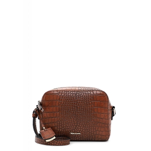 MIMILI CEINTURE LIA HANDBAG WITH ZIPPER SMALL:Marron