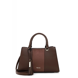 CARRE VICTOIRE ETOLE MAREEN CITY SHOPPER SMALL:Marron