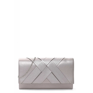 25342-29 AMALIA EVENING BAG:Argent