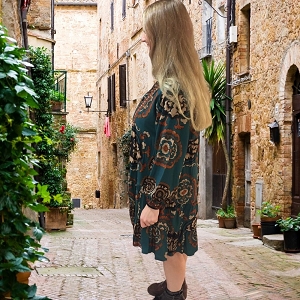 SCARPY CREATION ROBE KATIA<br>Bleu