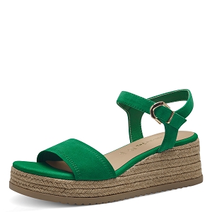 23741-43-LACETS 28061-42-SANDALES:Vert