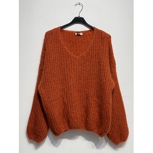 SCARPY CREATION PULL NOE KID MOHAIR<br>Rouge