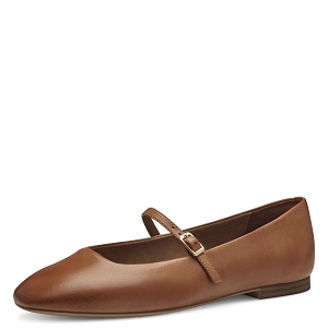25349-23-BOTTE 22104-42-BALLERINE:Marron