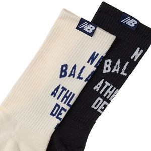 NEW BALANCE LIFESTYLE MIDCALF SOCKS 2 PACK<br>Beige