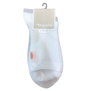 TAMARIS CHAUSSETTES COEUR 2 PAIRES MOTIFS BRILLANTE<br>Gris