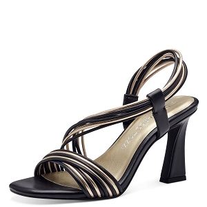 SOCQUETTES 28346-42-SANDALES:Noir
