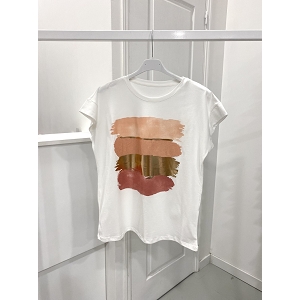 SCARPY CREATION T SHIRT NOS<br>Rose
