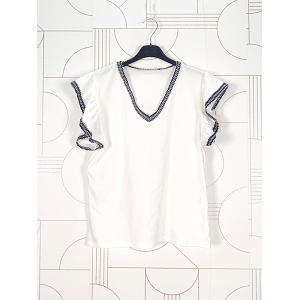 SCARPY CREATION T SHIRT SUN<br>Blanc