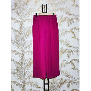 28703-28-SANDALES PANTALON COUPE DROITE:Rose