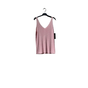 W1202 DEBARDEUR SANS MANCHE STRETCH:Rose
