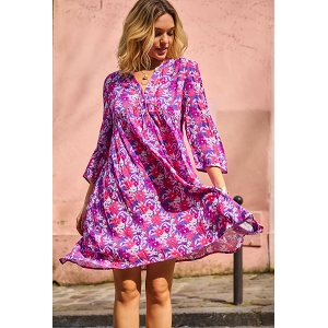 ROBE KATRINA ROBE CHELISE EVASEE:Parme