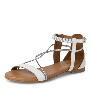 23203-25 28043-20-SANDALES:Blanc