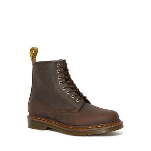 DR MARTENS 1460 CRAZY HORSE<br>Marron