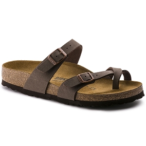 NICOLE CROCO PRINTED MAYARI:Marron