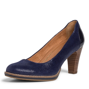23712-20-LACETS 22425-24-ESCARPIN:Bleu