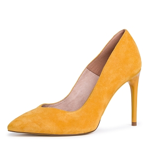 SHOE CREAM 22443-24-ESCARPIN:Jaune