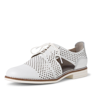 22433-20-ESCARPINS 23205-24-LACETS:Blanc