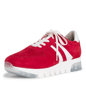 22423-20-ESCARPINS 23749-24-LACETS:Rouge