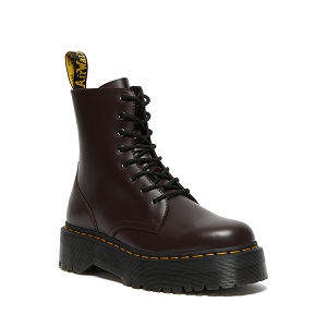 DR MARTENS JADON POLISHED SMOOTH<br>Rouge