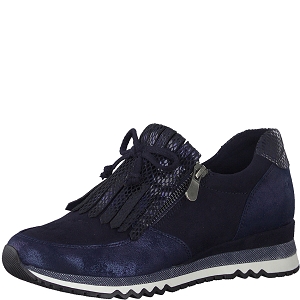 JUPE LONGUE A FLEUR 2470235 TROTTEUR MARCO TOZZI:Bleu