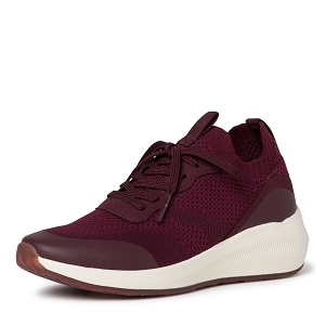 24223-24-TROTTEUR 23758-25-LACETS:Rouge