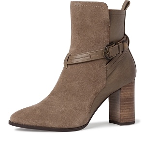 LORENNE CITY SHOPPER MERDIUM 25358-25-BOTTE:Marron