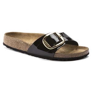 BIRKENSTOCK MADRID BIG BUCKLE<br>Noir