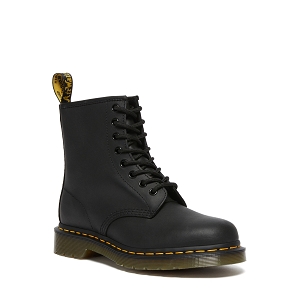 DR MARTENS 1460 GREASY<br>Noir