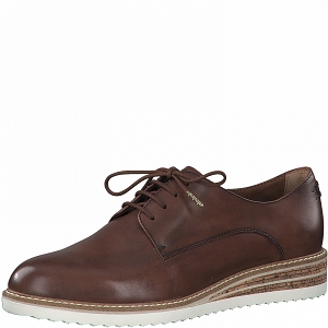 PICADILLY SNEAKER 23321-26-LACETS:Marron