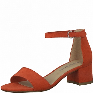 23601-28 28201-26-SANDALES:Rouge
