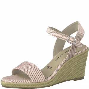 22441-22-ESCARPIN 28300-26-SANDALES:Rouge