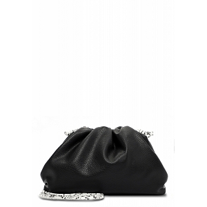 DADY COLLIER CERAMIQUE FLEURS CYNTHIA:Noir