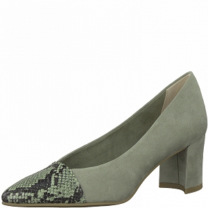 ZAZA SAC EPAULE DAIM 22414-26-ESCARPIN:Vert