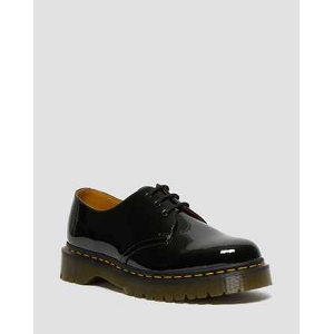  1461 BEX BLACK PATENT LAMPER<br>Noir