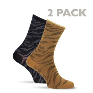 TAMARIS CHAUSSETTES ANIMAL PATTERN<br>Marron