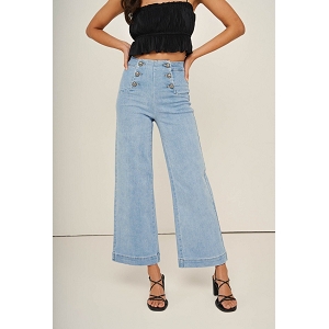 SCARPY CREATION JEANS WIDE<br>Bleu