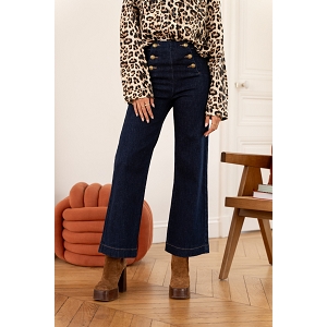 SCARPY CREATION JEANS WIDE<br>Bleu