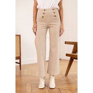 SCARPY CREATION JEANS WIDE<br>Beige