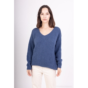 SCARPY CREATION SENSIE PULL MOHAIR LAINE<br>Bleu