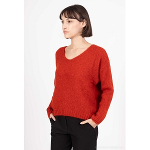 SCARPY CREATION SENSIE PULL MOHAIR LAINE<br>Rouge