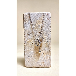 SCARPY CREATION COLLIER ARGENTE<br>Argent
