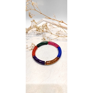 SCARPY CREATION BRACELET PAILLETTE KECY<br>Multicolore